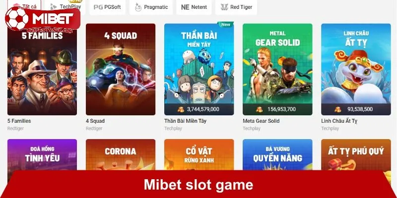 Mibet slot game